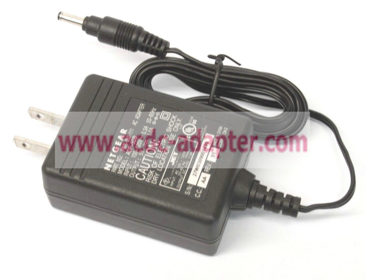 New Netgear ADP-5DB PWR-050-111 5V 1A AC DC Power Supply Adapter Charger
